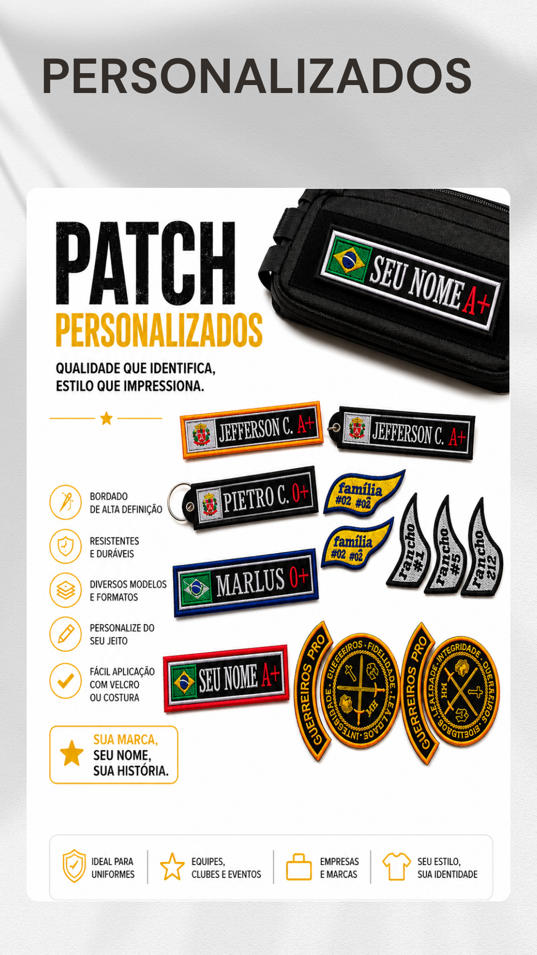 Patch bordados
